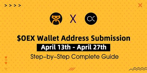 Guide to $OEX Address Submission on Satoshi App .